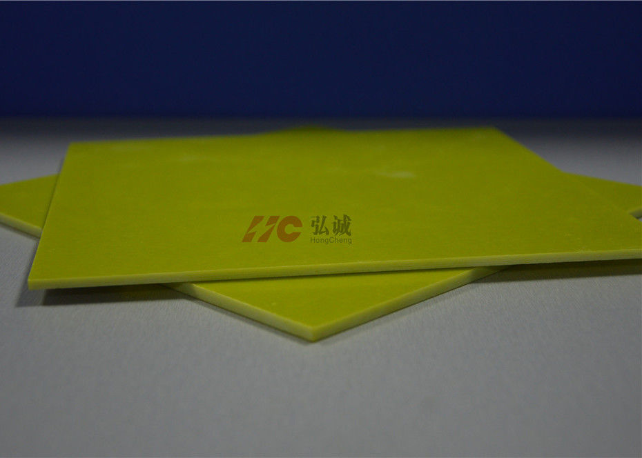 RoHSの耐久UPGM 203の絶縁材シート/黄色の積層シートは証明しました