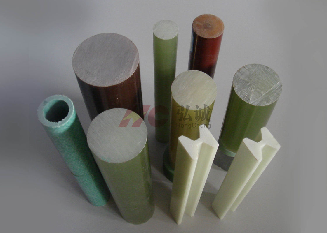 引き抜かれたのエポキシのガラス繊維棒/湿気のある環境のためのガラス繊維の合せ釘棒